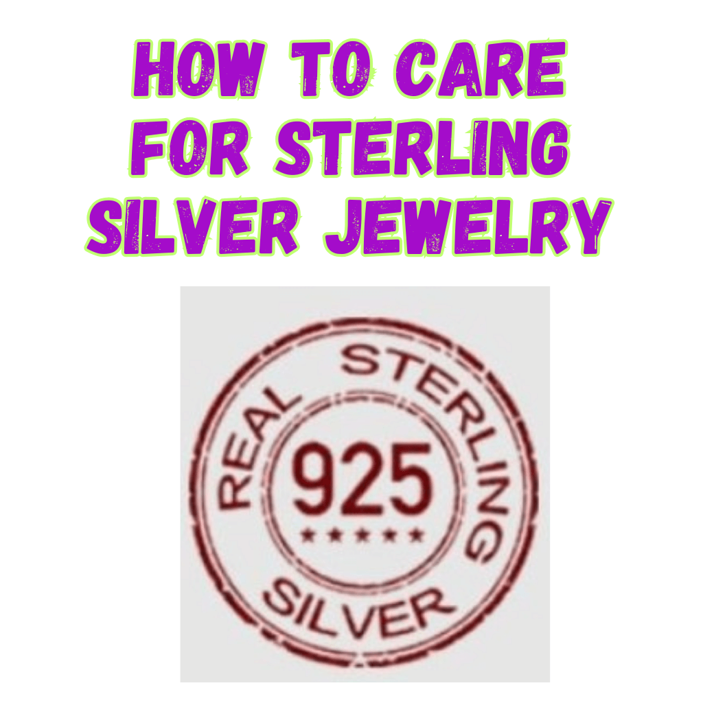 How to Care for Sterling Silver Jewelry - image of a 925 sterling silver stamp.