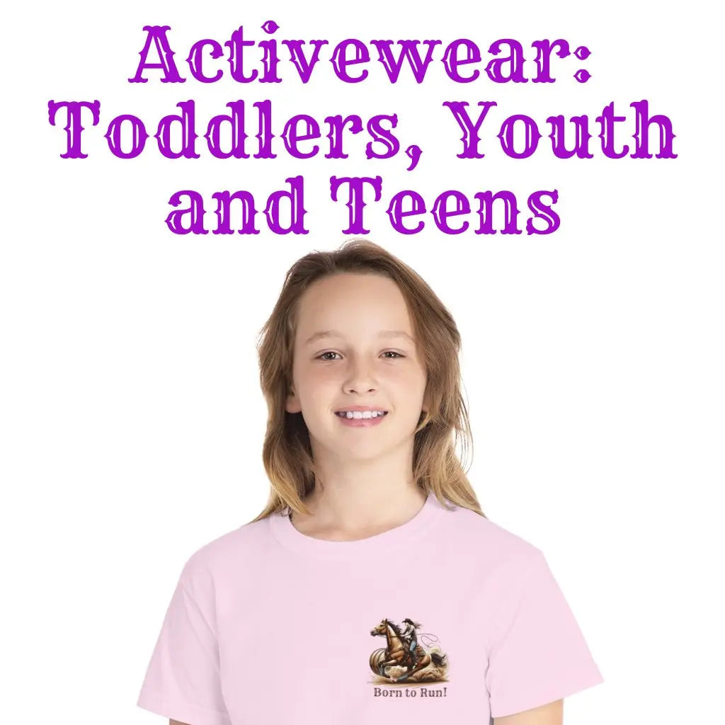 Activewear for Toddlers, Children and Teenagers