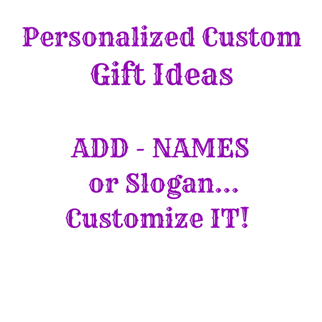 Custom Personalization Gifts