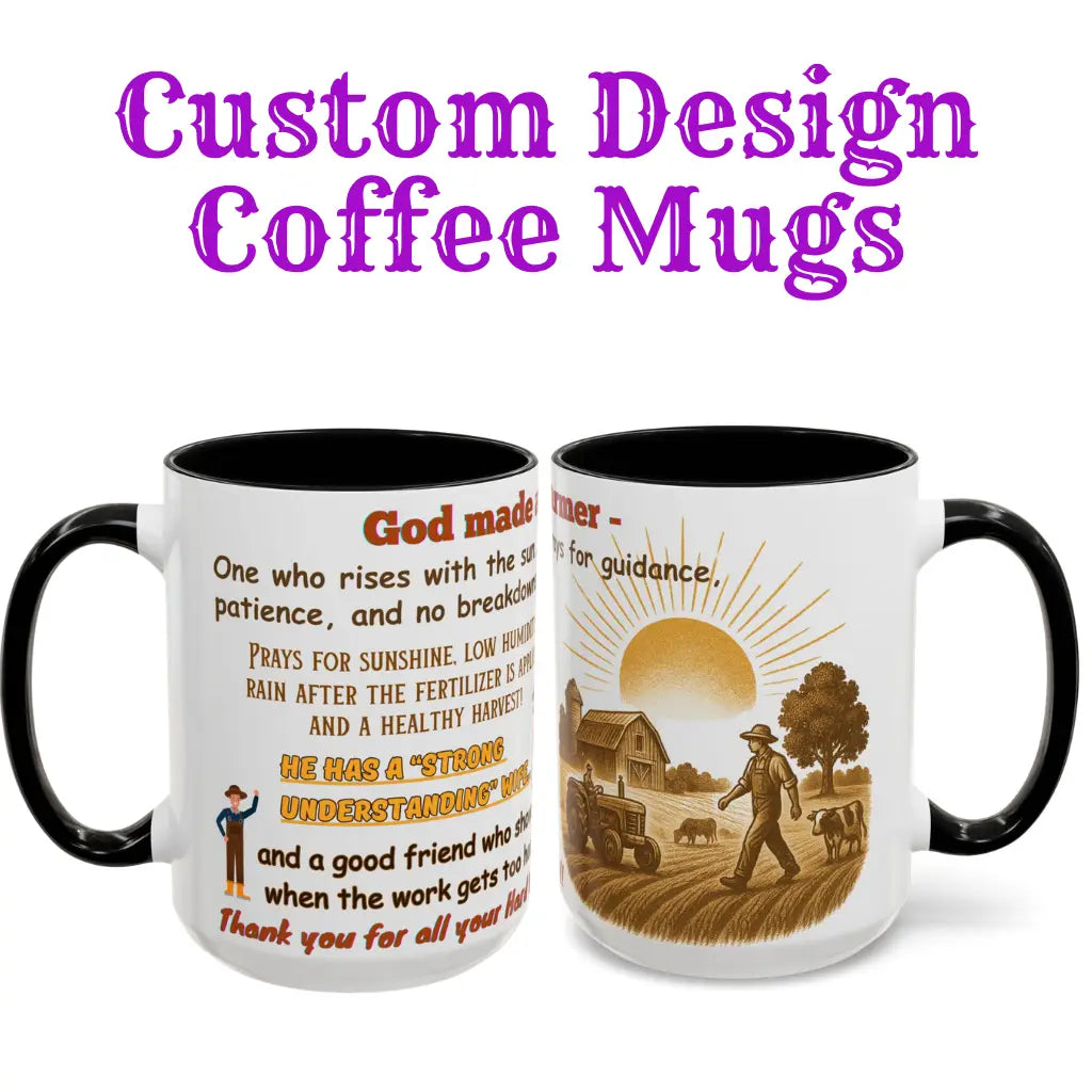 Custom Design Coffee Mug Collection