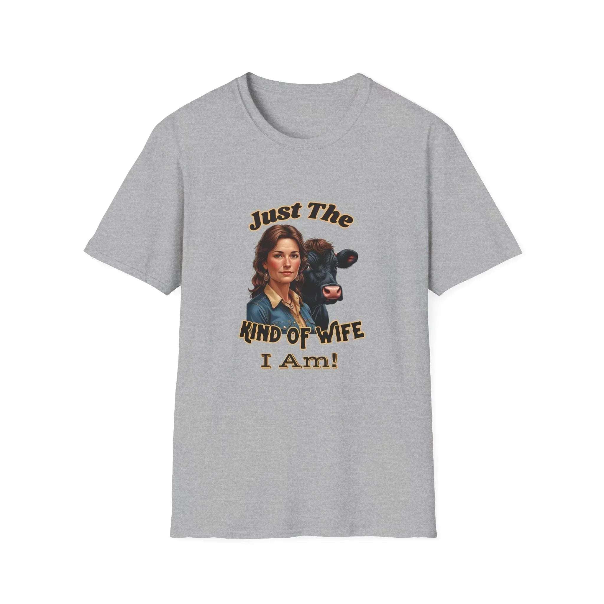 Farmers Wife Apparel, "Just The Kind of Wife I Am, Funny Farm Wife Tee - The Best New Thing