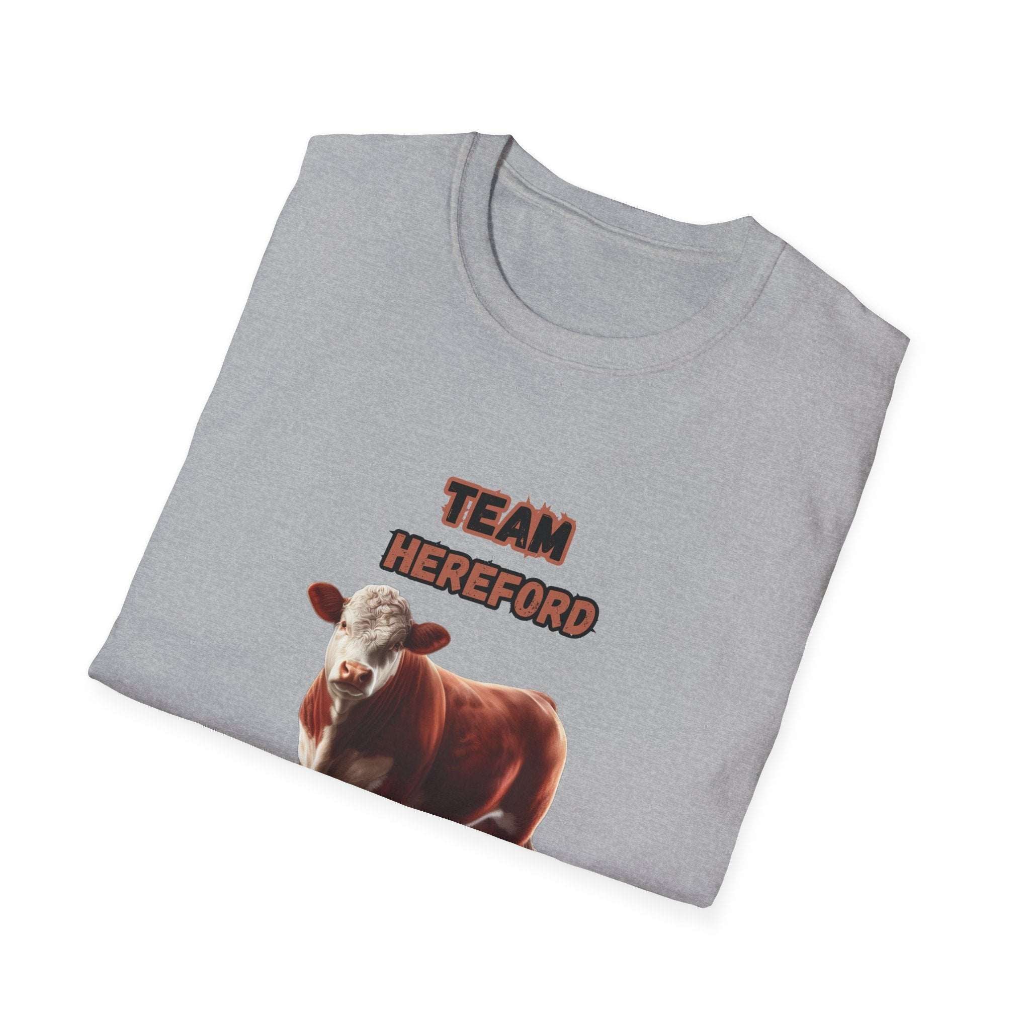 Hereford T-Shirt, Cattle Farmer Tee, Livestock Show Shirt