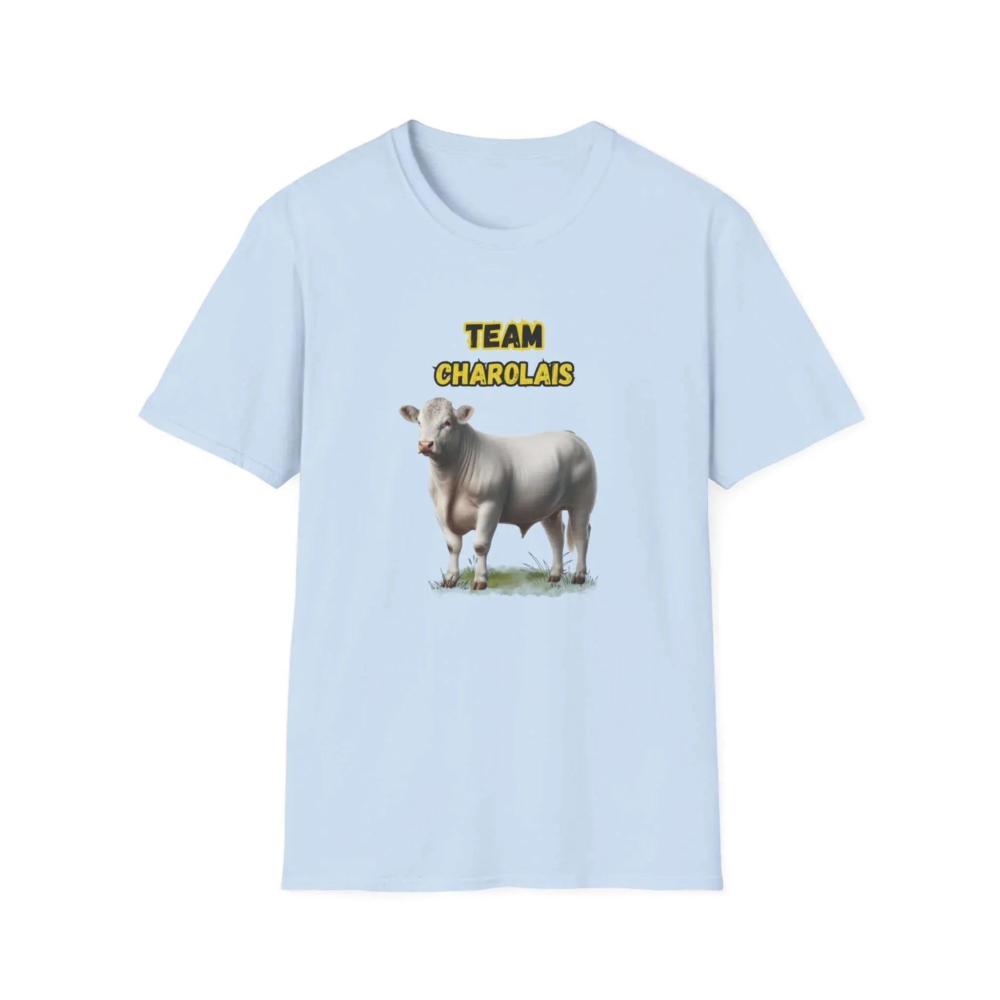 Charolais T-Shirt, Charolais Cattle Farmer Tee, Livestock Apparel - The Best New Thing