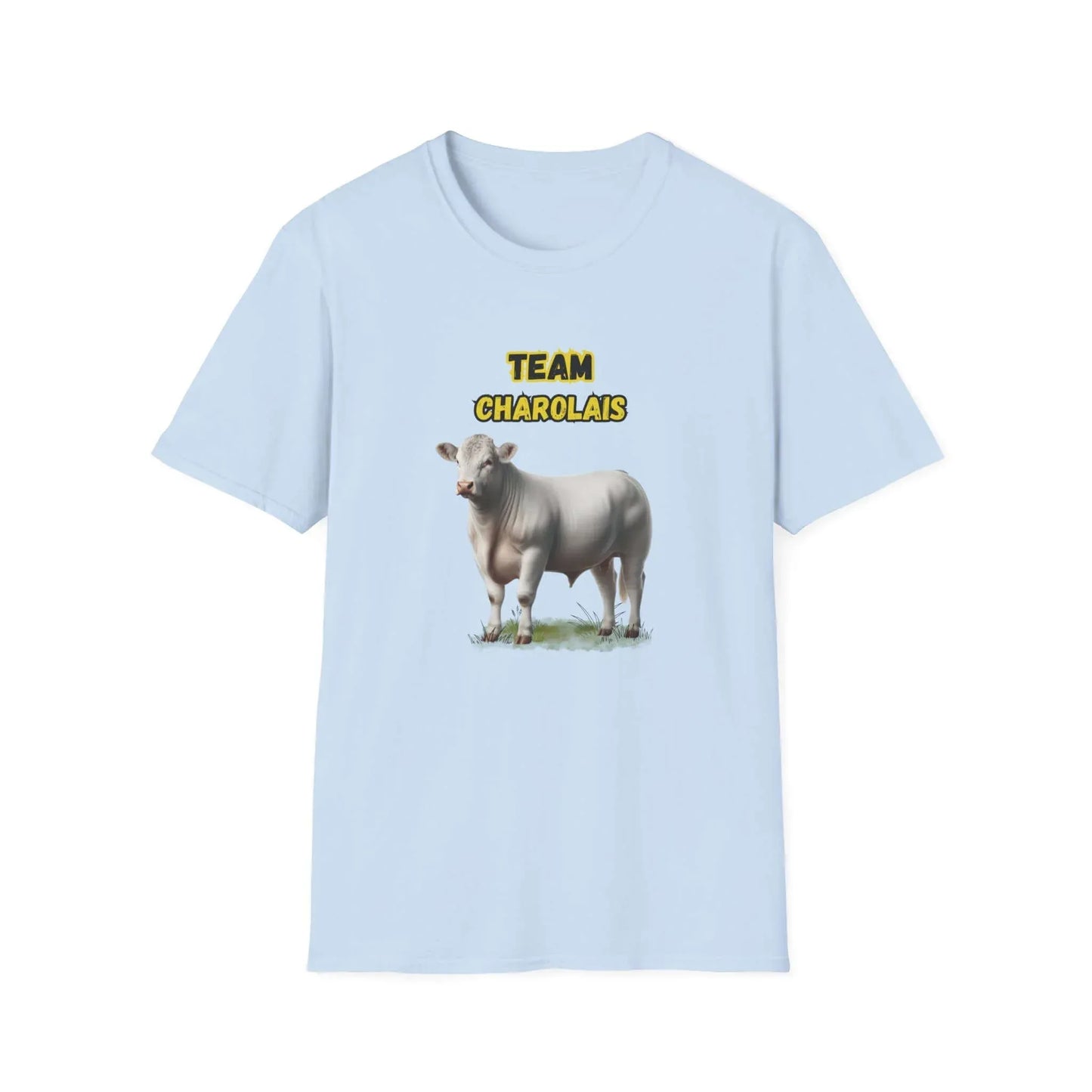 Charolais T-Shirt, Charolais Cattle Farmer Tee, Livestock Apparel - The Best New Thing