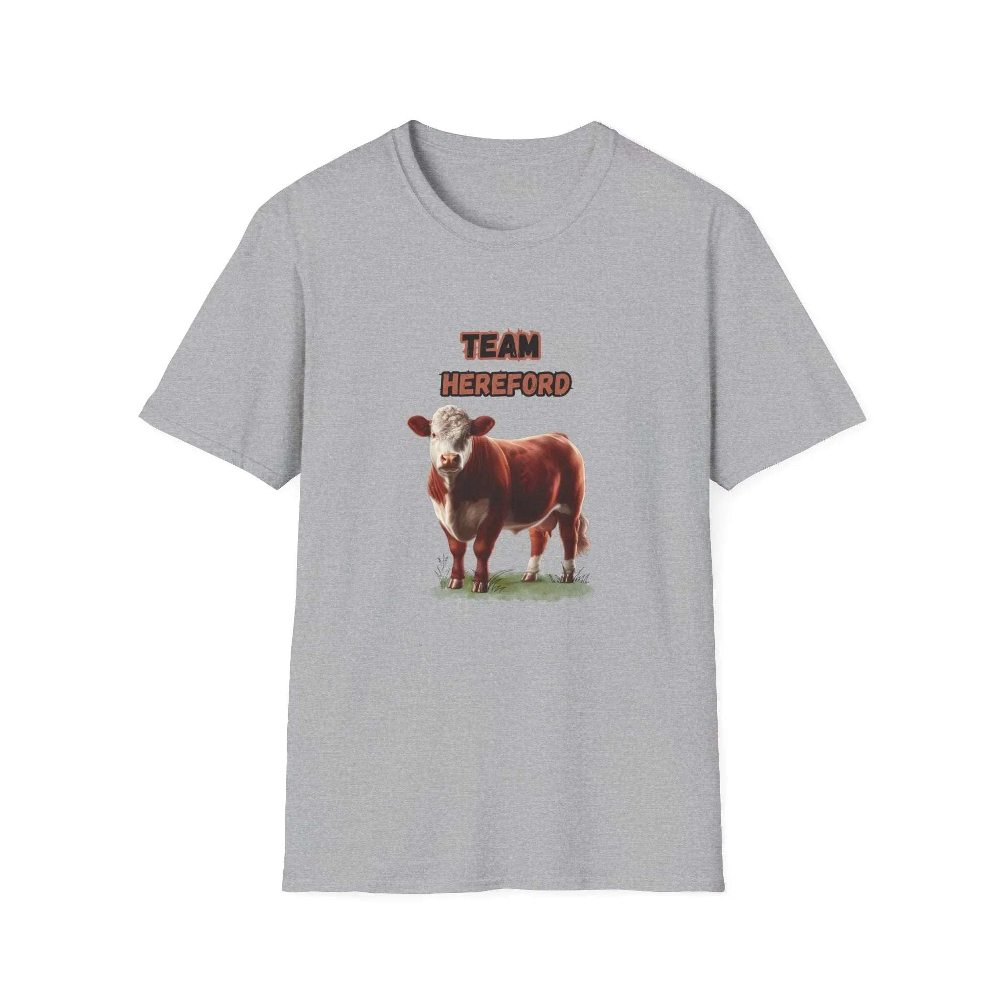 Hereford T-Shirt, Cattle Farmer Tee, Livestock Show Shirt - The Best New Thing