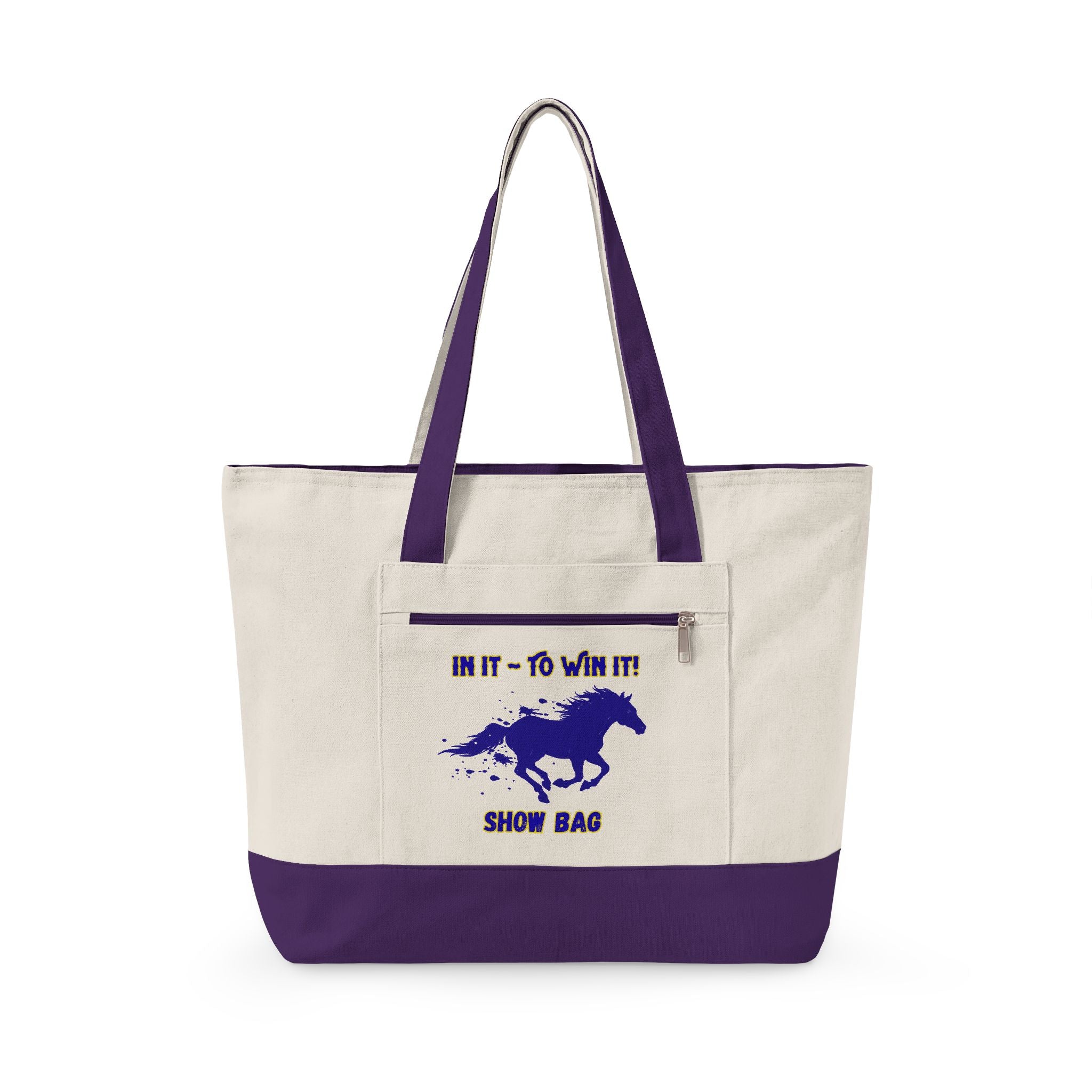 Horse Show Bag, Canvas Totes, Show Essentials