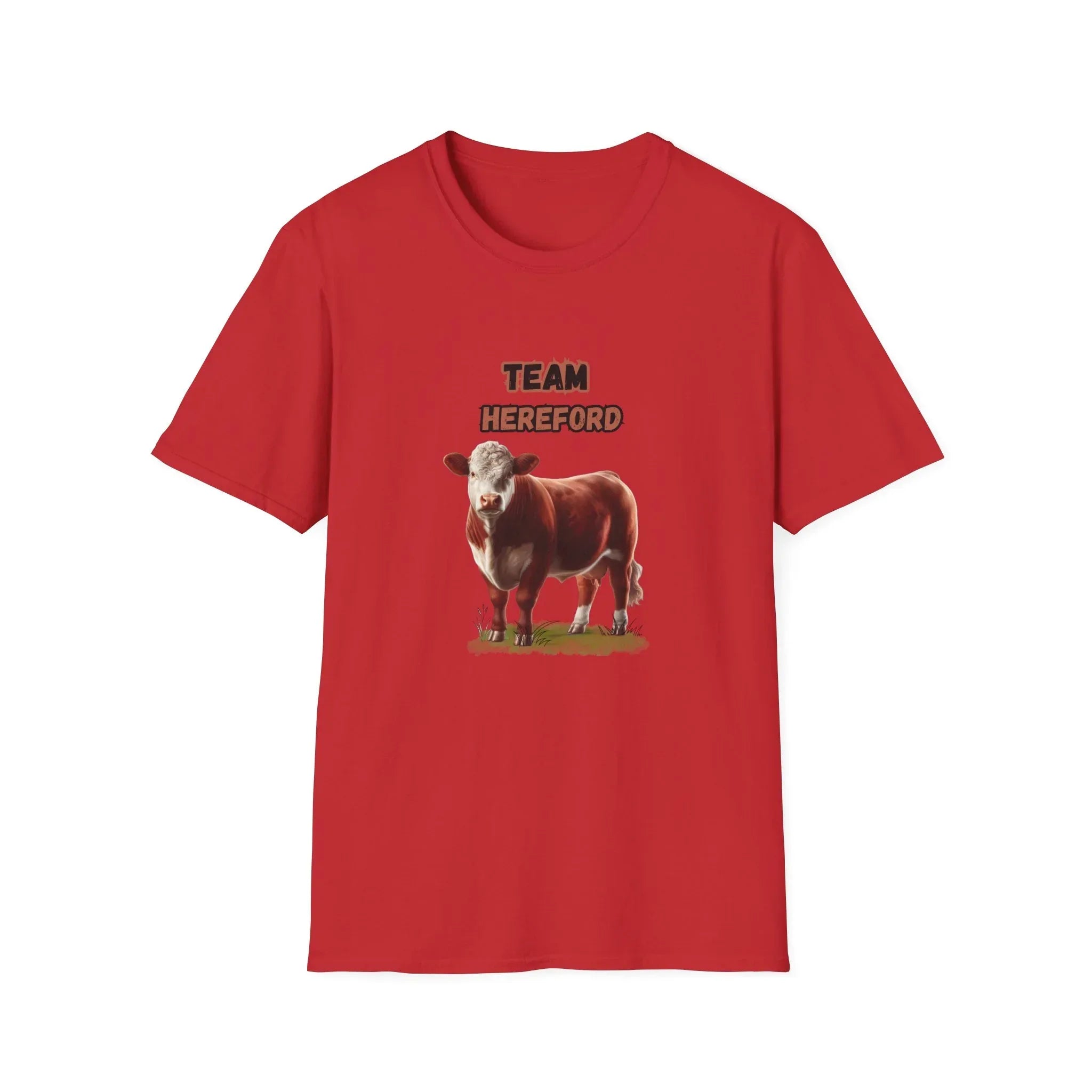 Hereford T-Shirt, Cattle Farmer Tee, Livestock Show Shirt - The Best New Thing