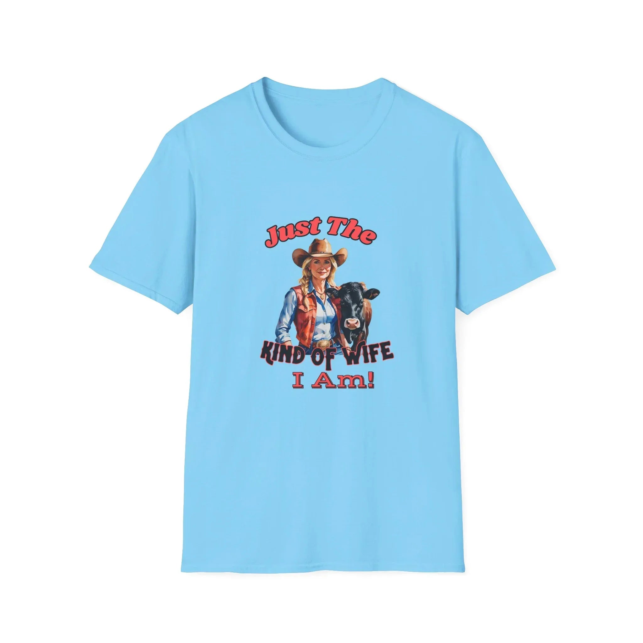 Funny Farm Wife Shirt, Just the Kinda of Wife I Am Tee, Farmers Wife