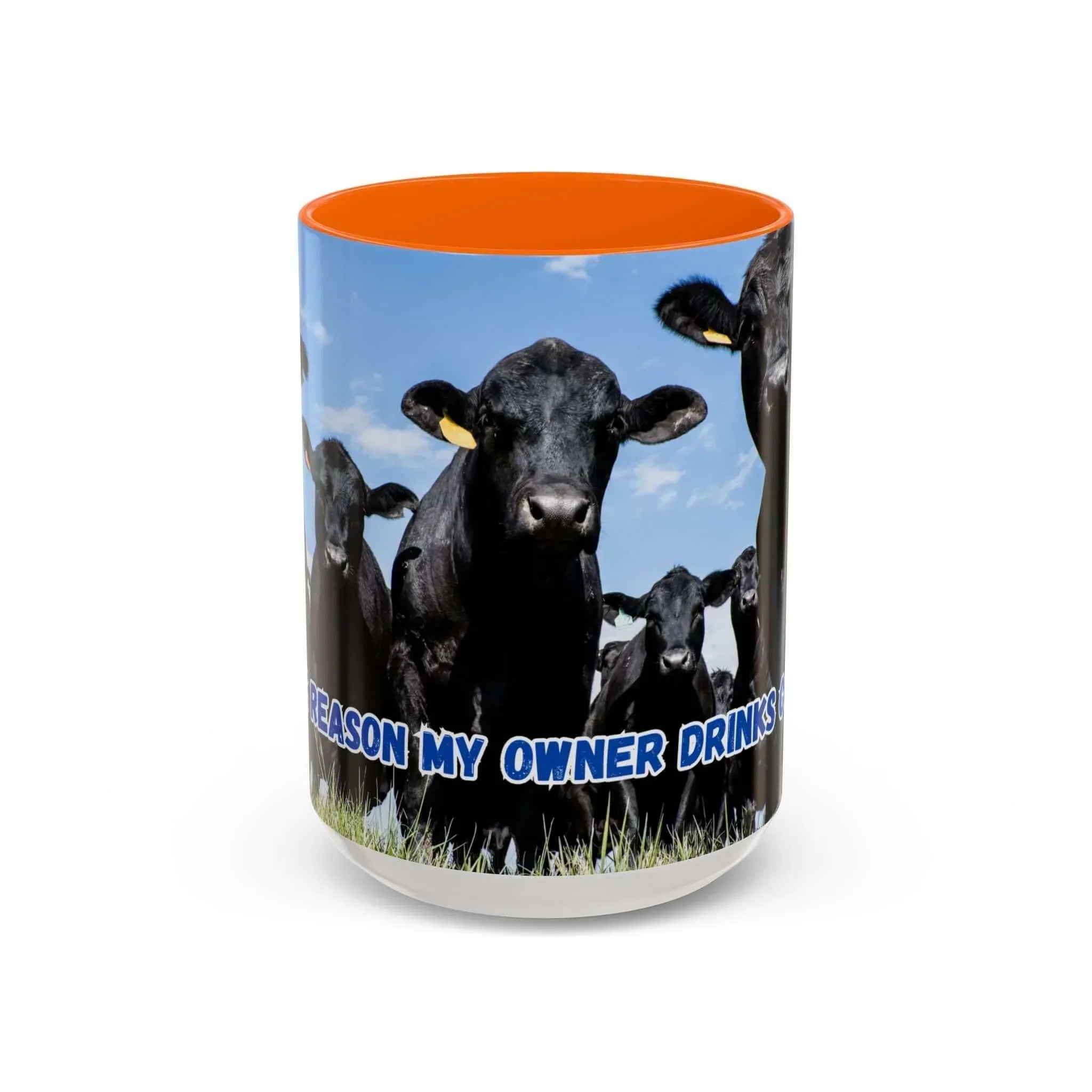 Black Angus Coffee Mug, Rancher Mug, Gifts for Dad