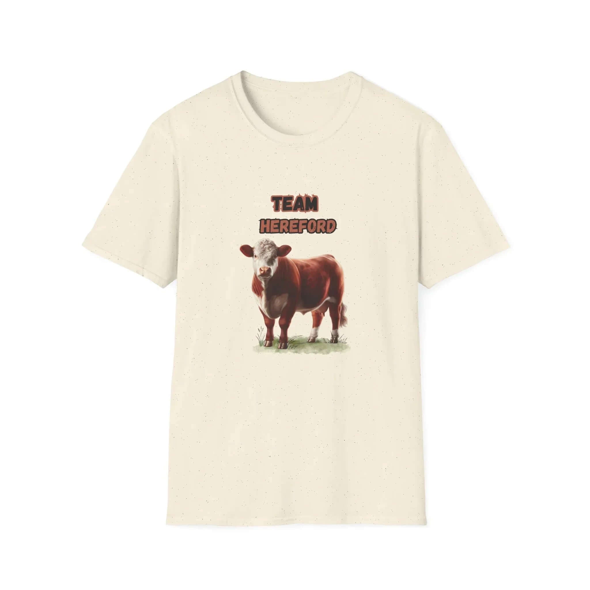 Hereford T-Shirt, Cattle Farmer Tee, Livestock Show Shirt - The Best New Thing