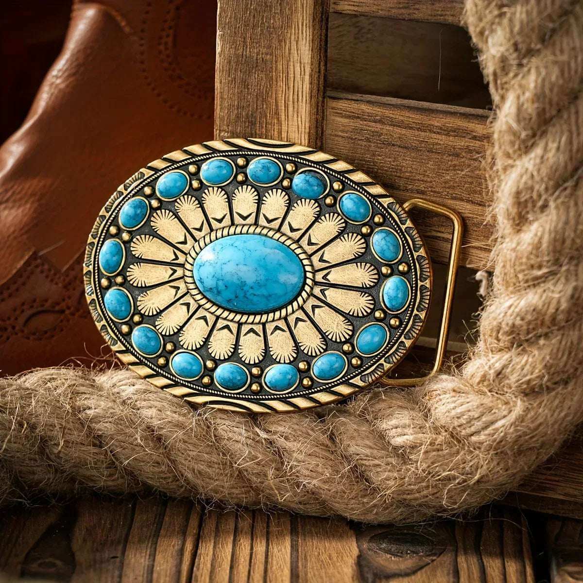 Western Belt Buckle, Large Belt Buckle for Cowgirls - The Best New Thing