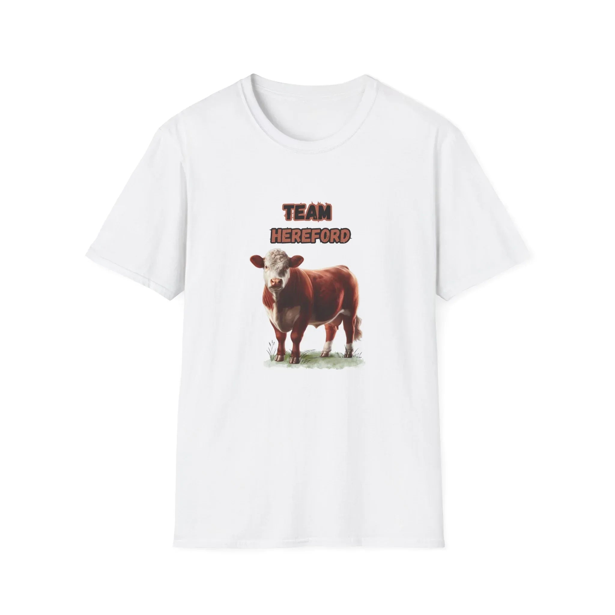 Hereford T-Shirt, Cattle Farmer Tee, Livestock Show Shirt - The Best New Thing