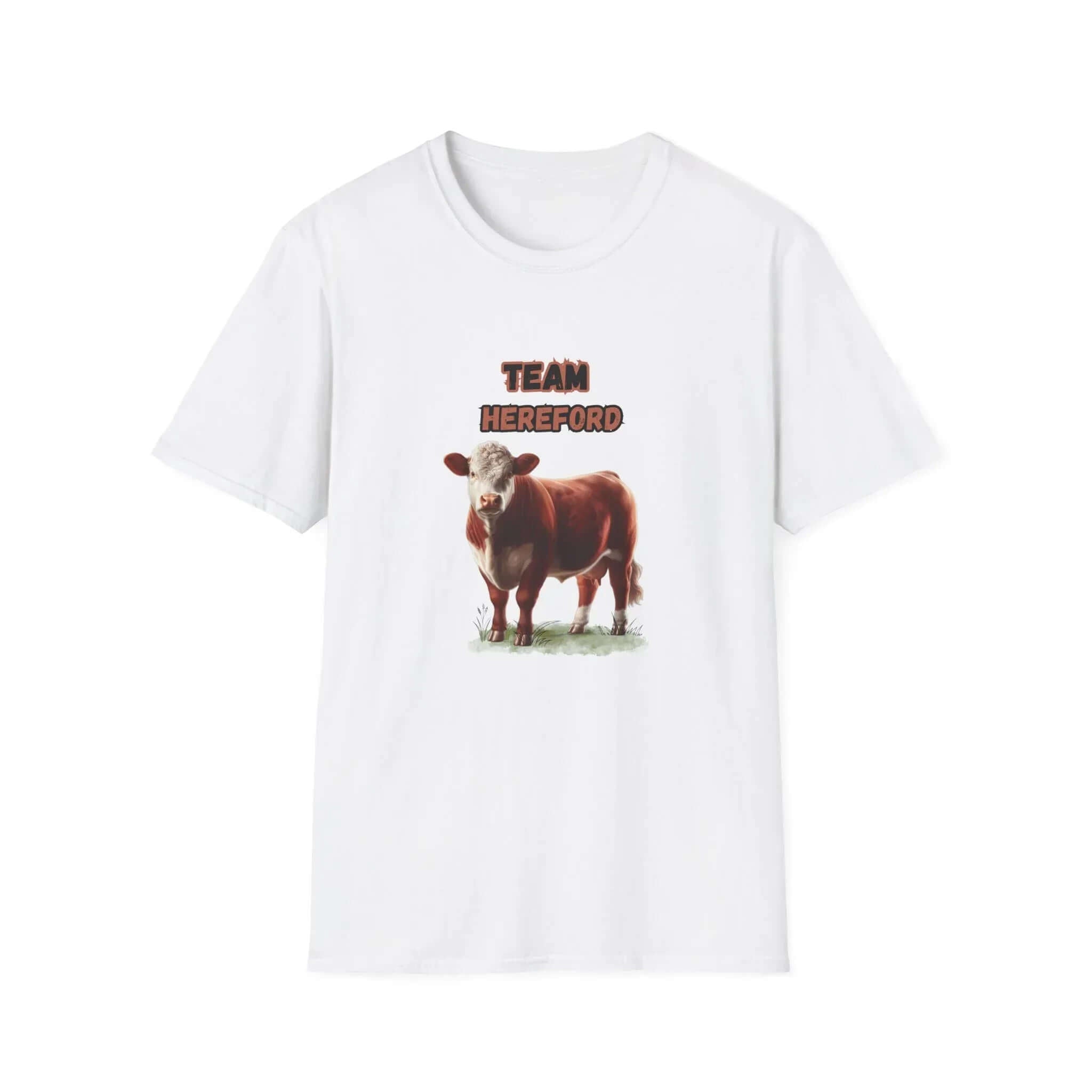 Hereford T-Shirt, Cattle Farmer Tee, Livestock Show Shirt - The Best New Thing