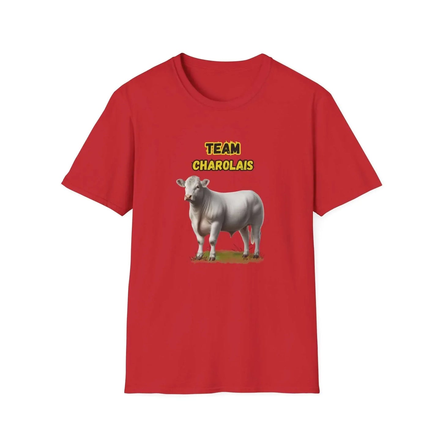 Charolais T-Shirt, Charolais Cattle Farmer Tee, Livestock Apparel - The Best New Thing