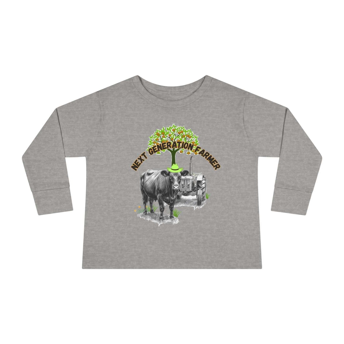 Toddler Long Sleeve Tee, Youth Farm Tee, Toddler Tee Farm Apparel - The Best New Thing