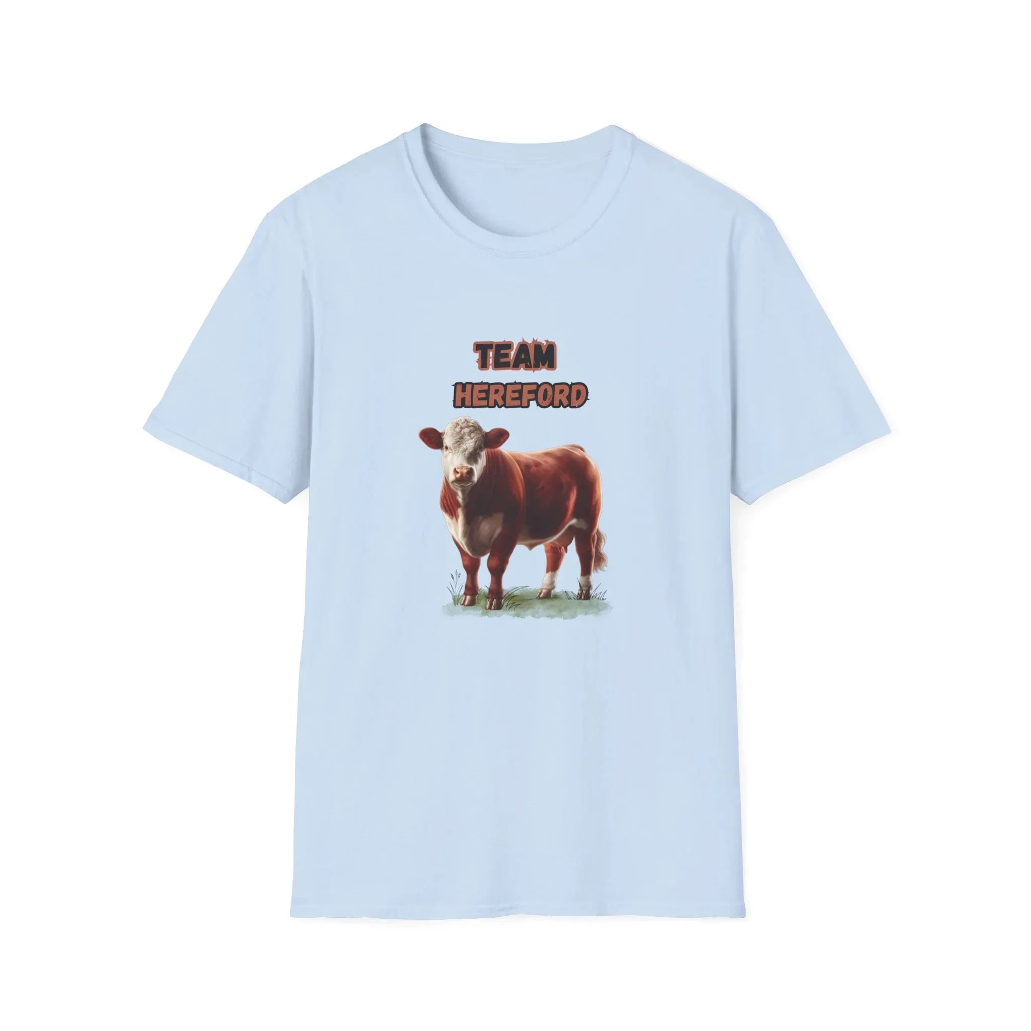 Hereford T-Shirt, Cattle Farmer Tee, Livestock Show Shirt