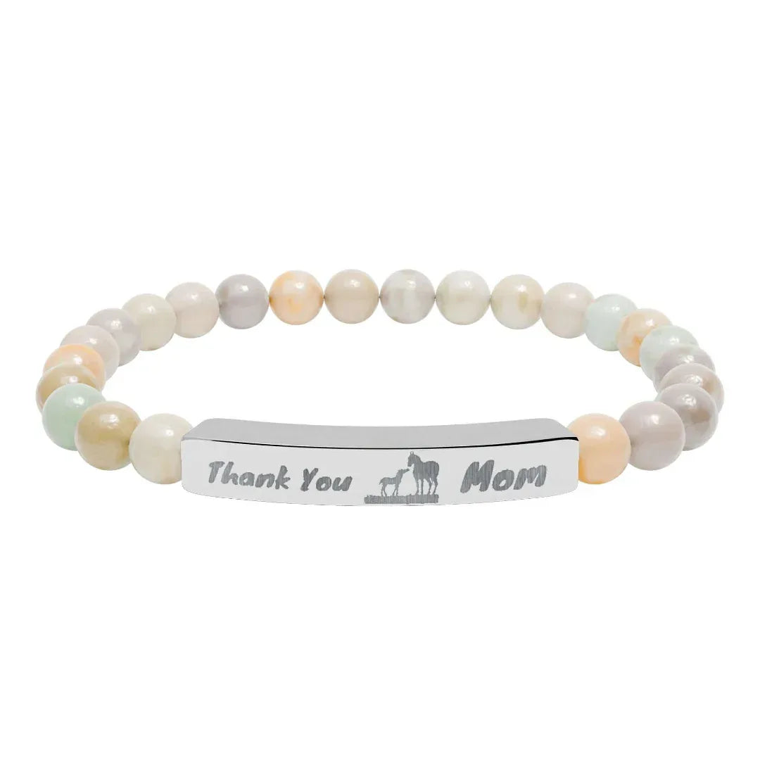 Engraved Personalize Bracelet, Gift for Mom, Gift for Friends - The Best New Thing