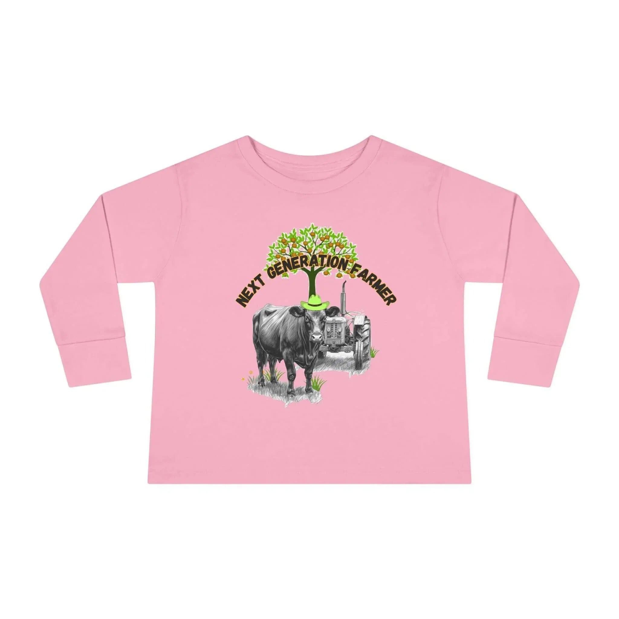 Toddler Long Sleeve Tee, Youth Farm Tee, Toddler Tee Farm Apparel