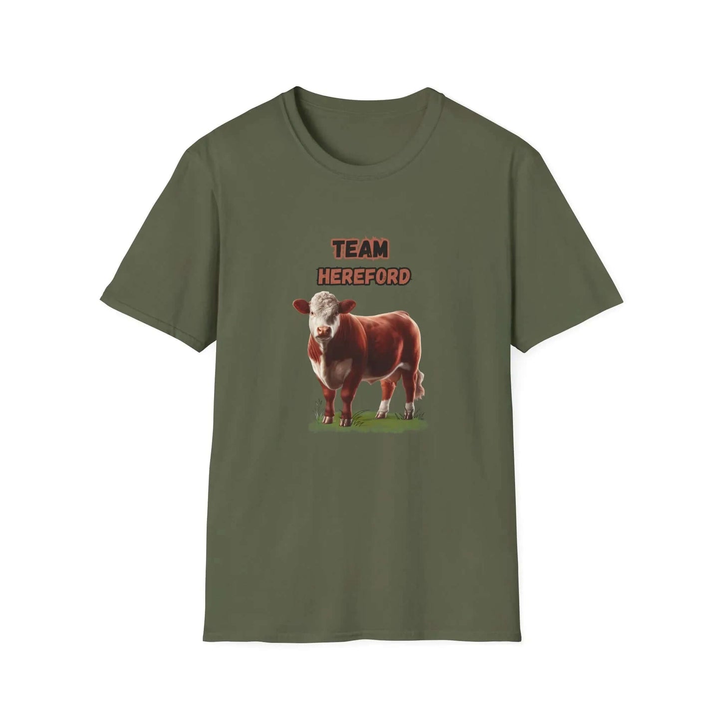 Hereford T-Shirt, Cattle Farmer Tee, Livestock Show Shirt - The Best New Thing