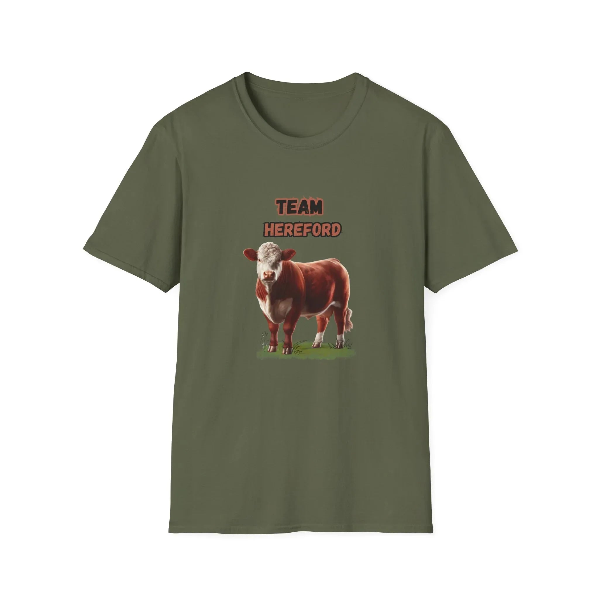 Hereford T-Shirt, Cattle Farmer Tee, Livestock Show Shirt