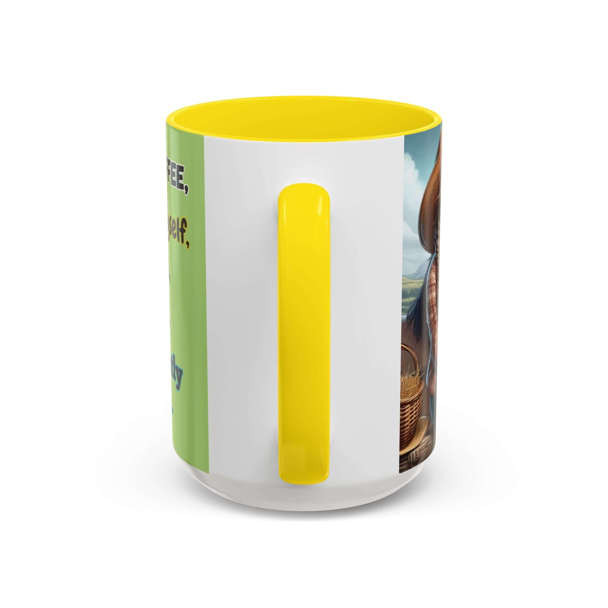 Horse Lover Coffee Mug, Coffee Lover Cup, Cowgirl Gifts