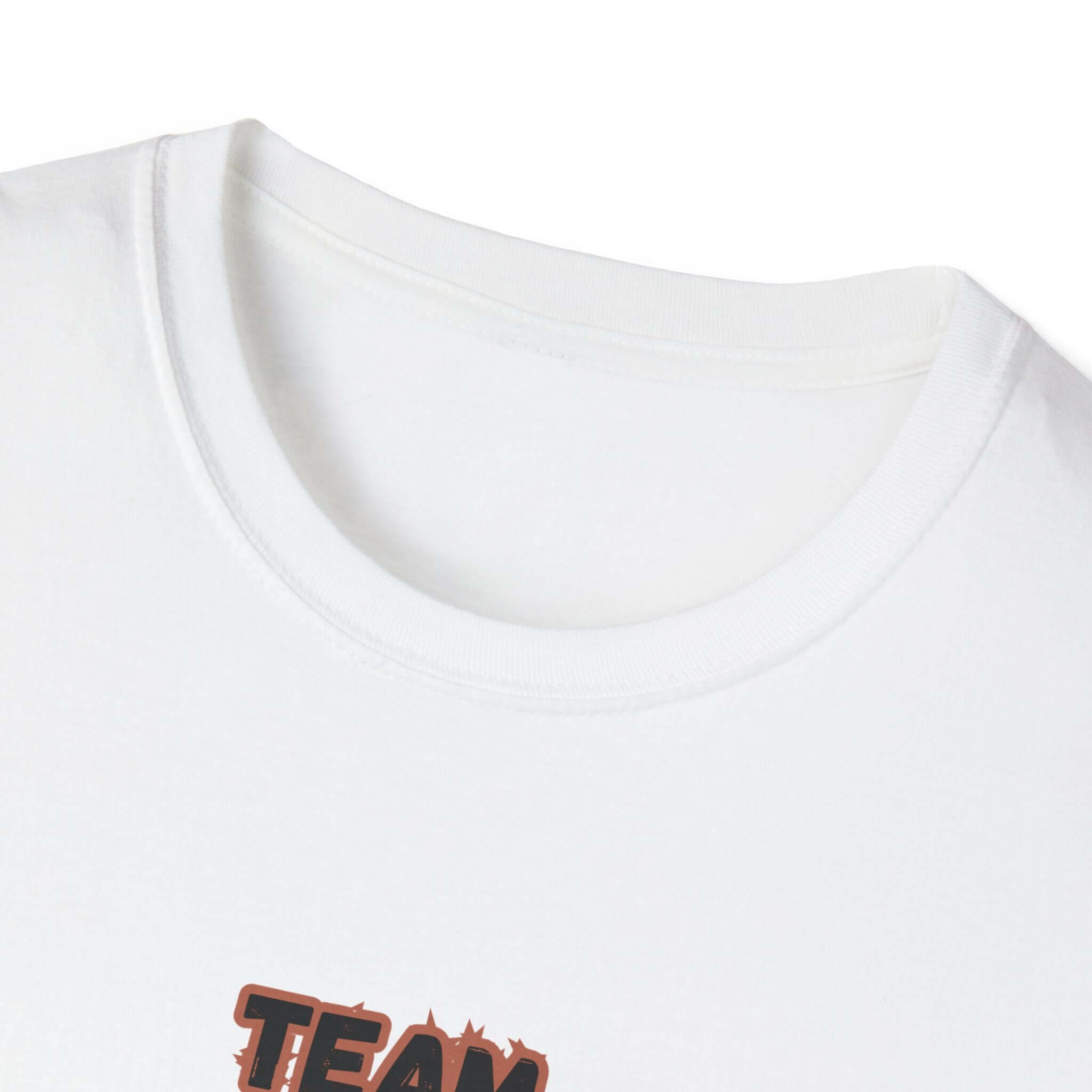Hereford T-Shirt collar detail showing 'TEAM HEREFORD' lettering on a breathable tee.