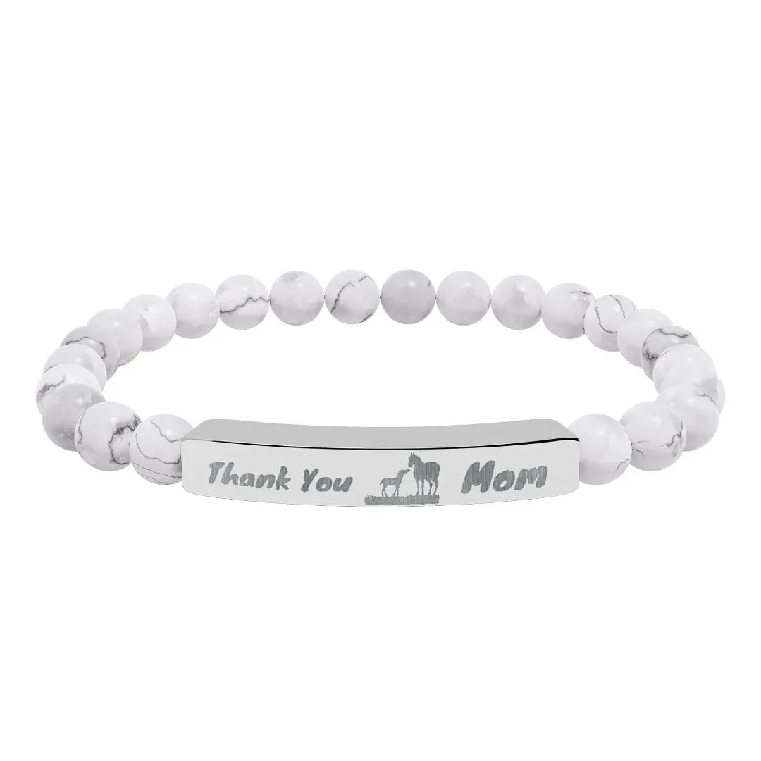 Engraved Personalize Bracelet, Gift for Mom, Gift for Friends - The Best New Thing