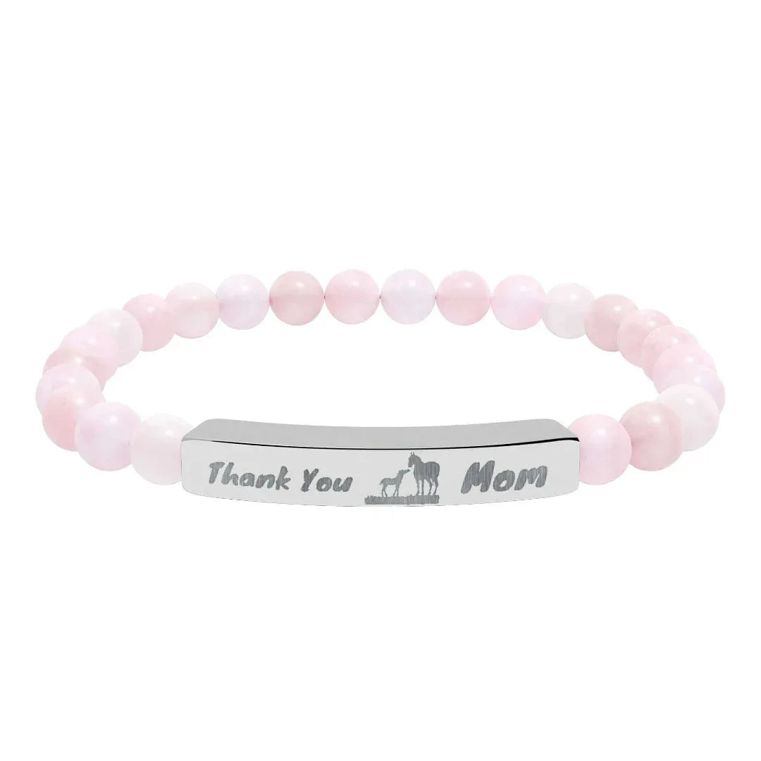 Engraved Personalize Bracelet, Gift for Mom, Gift for Friends - The Best New Thing