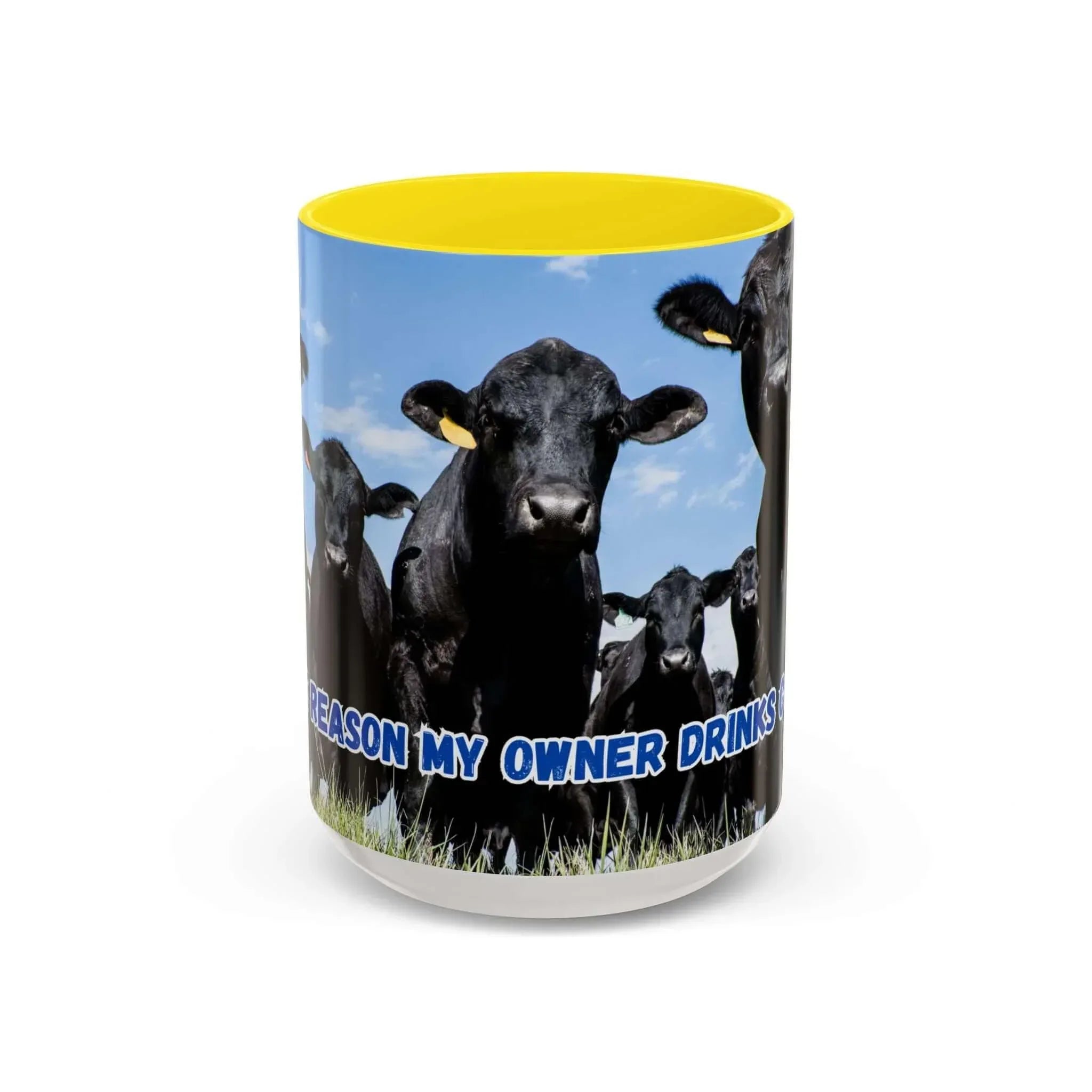 Black Angus Coffee Mug, Rancher Mug, Gifts for Dad