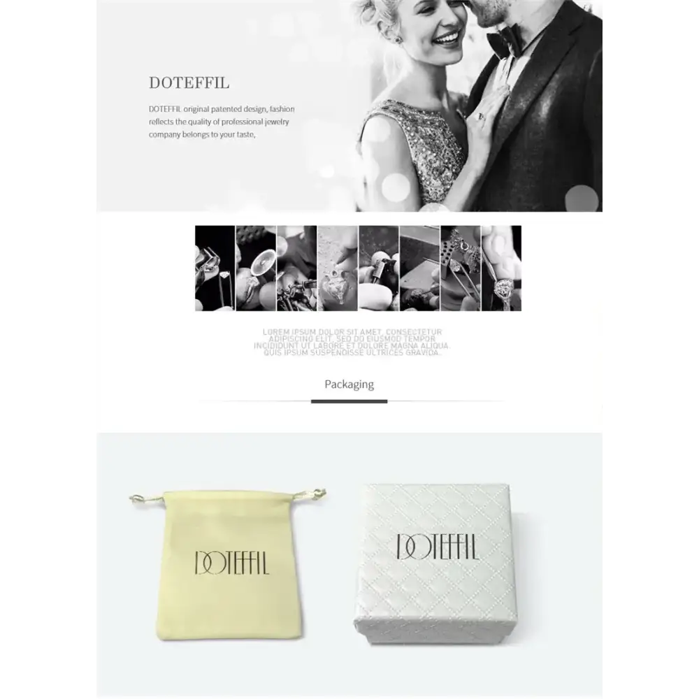 925 Sterling Silver Fashion Chain Necklace Necklace Gift for Women - Jewelry