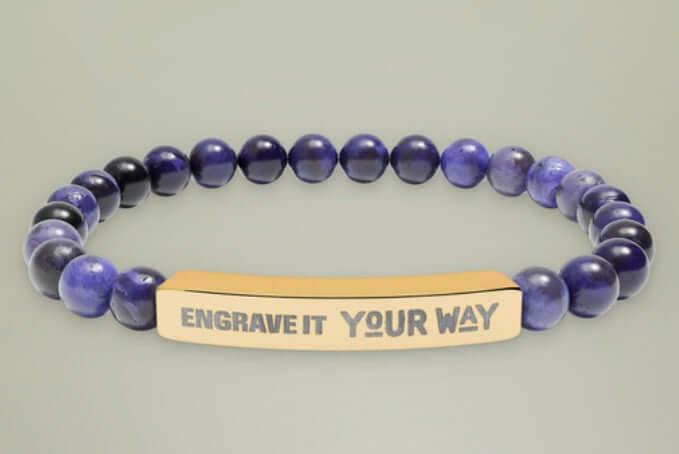 Engraved Personalize Bracelet, Gift for Mom, Gift for Friends - The Best New Thing