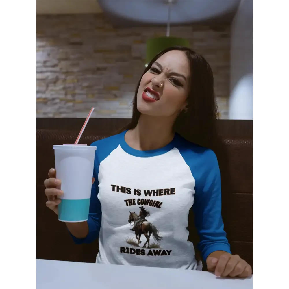 Baseball Tee, Trailing Riding T-shirt for Women, Horse Lover Tee - The Best New Thing