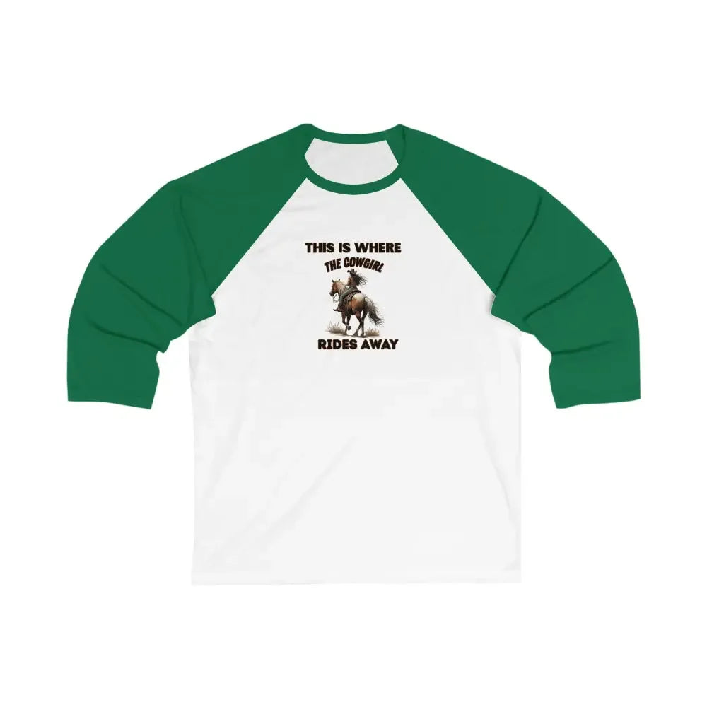 Baseball Tee, Trailing Riding T-shirt for Women, Horse Lover Tee - The Best New Thing