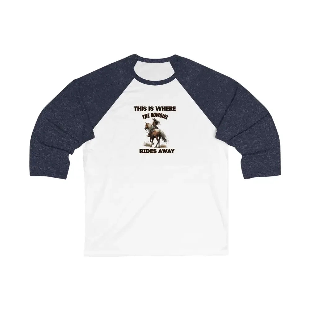 Baseball Tee, Trailing Riding T-shirt for Women, Horse Lover Tee - The Best New Thing