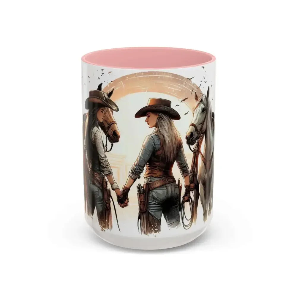 Best Friends Forever Cowgirl Coffee Mug, Best BBF Friends, Bestie Gift - The Best New Thing