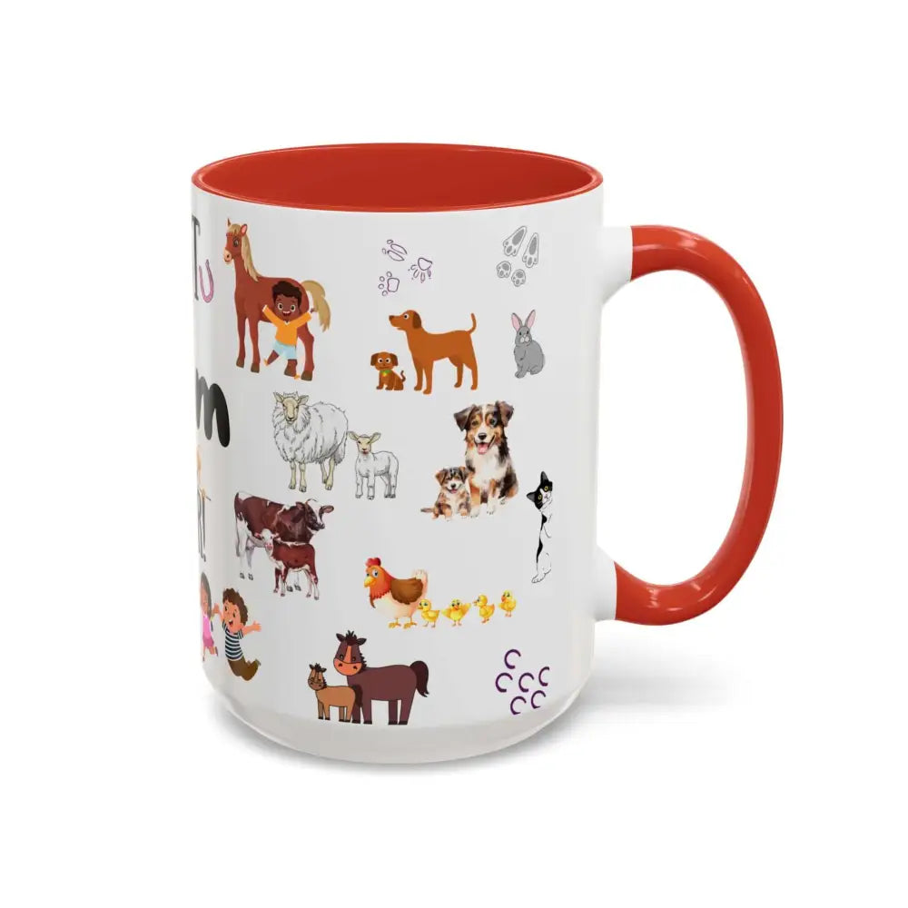 Best Gift for Mom Best Mom Ever Coffee Mug Farm Coffee Mug for Mom 15oz - Mugs