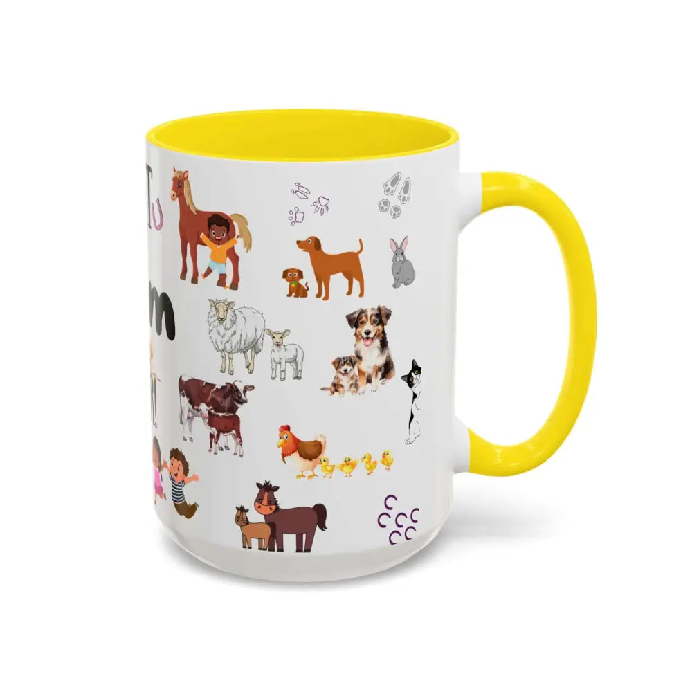 Best Gift for Mom Best Mom Ever Coffee Mug Farm Coffee Mug for Mom 15oz - Mugs