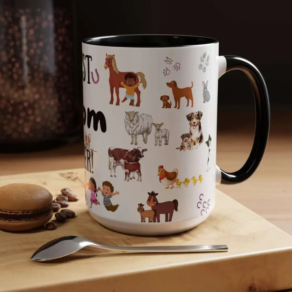 Best Gift for Mom Best Mom Ever Coffee Mug Farm Coffee Mug for Mom 15oz - Mugs