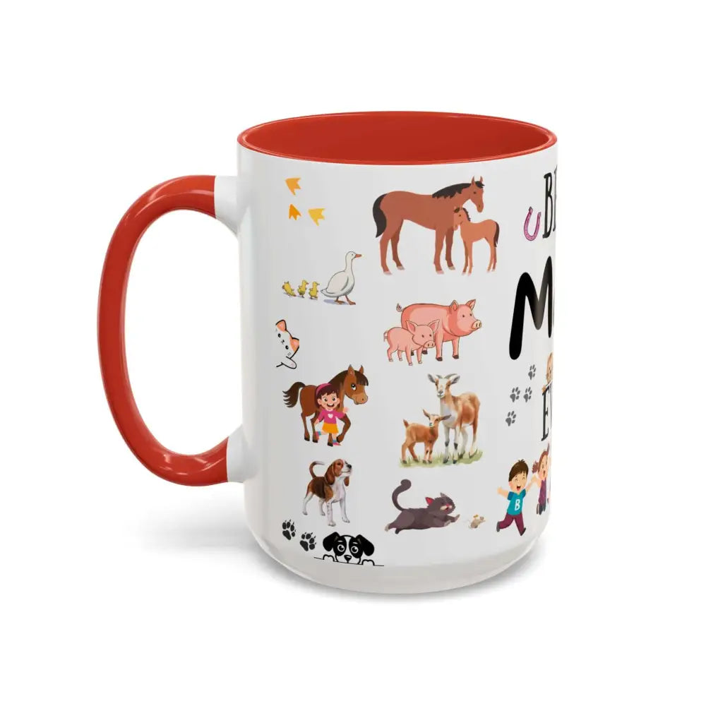 Best Gift for Mom Best Mom Ever Coffee Mug Farm Coffee Mug for Mom 15oz - Mugs