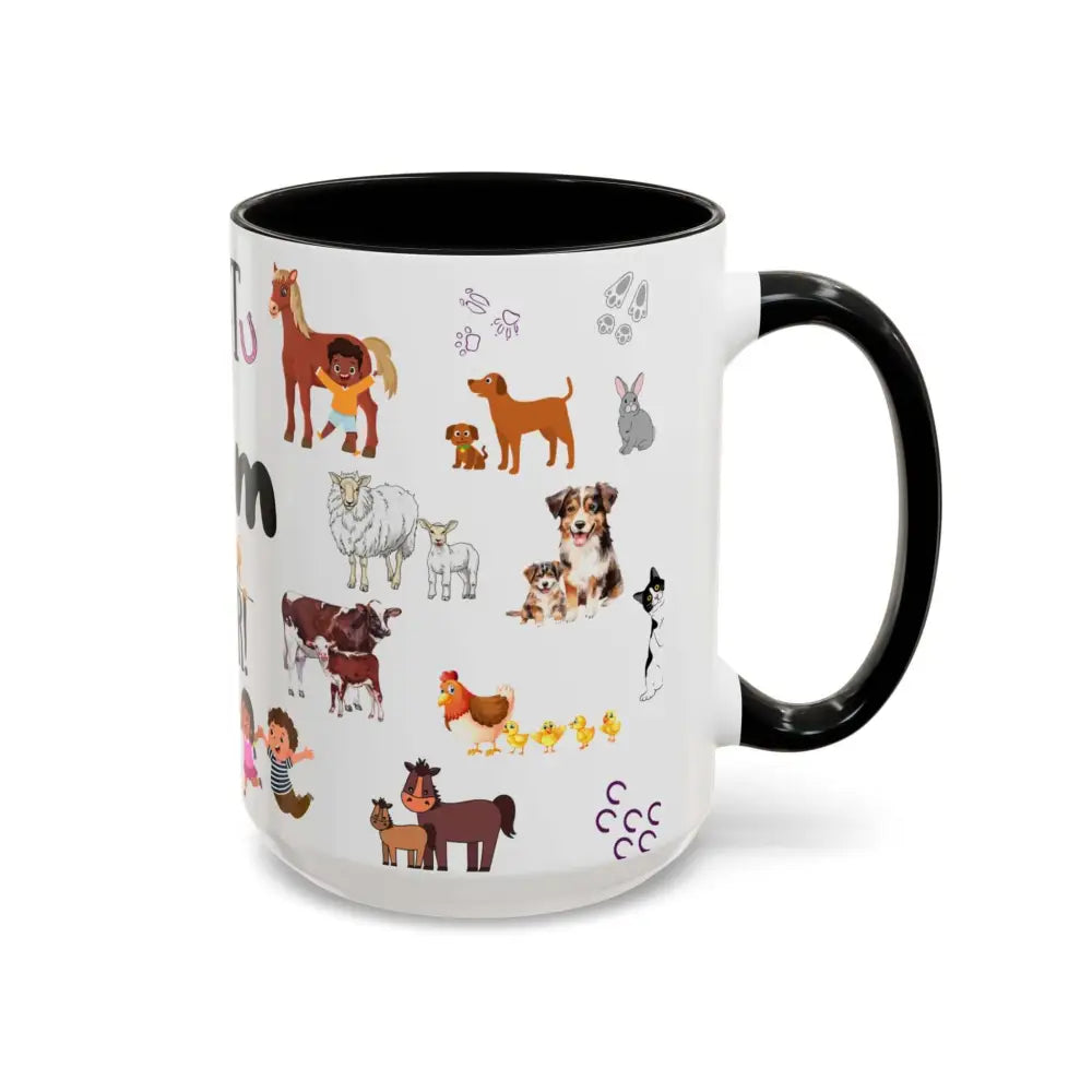 Best Gift for Mom Best Mom Ever Coffee Mug Farm Coffee Mug for Mom 15oz - Mugs