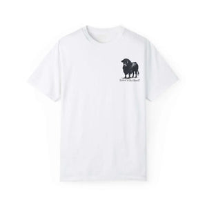 Black Angus Beef Lover Bull T-shirt Gift for Cowboys Farmers and Ranchers Gift for Him - White / S - T-Shirt