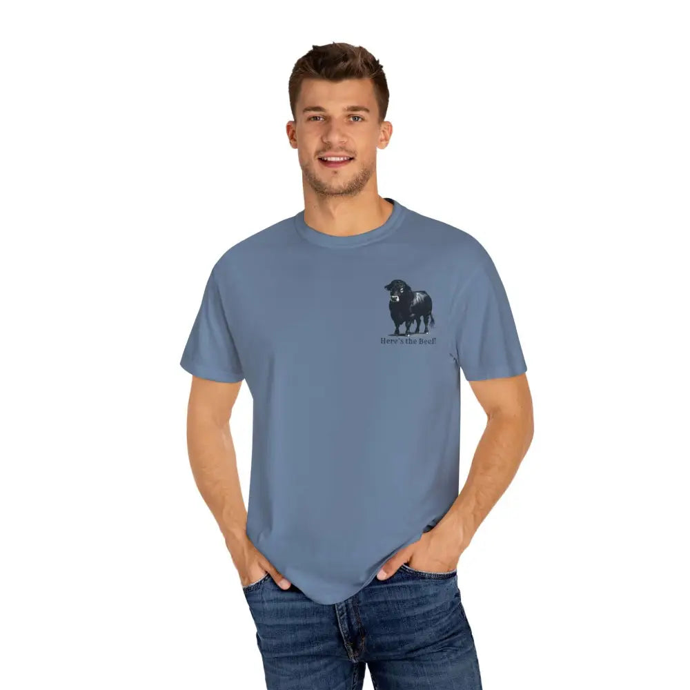 Black Angus Beef Lover Bull T-shirt Gift for Cowboys Farmers and Ranchers Gift for Him - T-Shirt