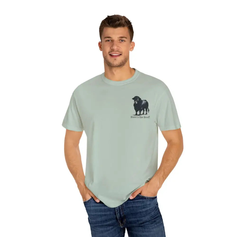 Black Angus Beef Lover Bull T-shirt Gift for Cowboys Farmers and Ranchers Gift for Him - T-Shirt