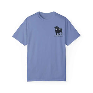 Black Angus Beef Lover Bull T-shirt Gift for Cowboys Farmers and Ranchers Gift for Him - Washed Denim / S - T-Shirt