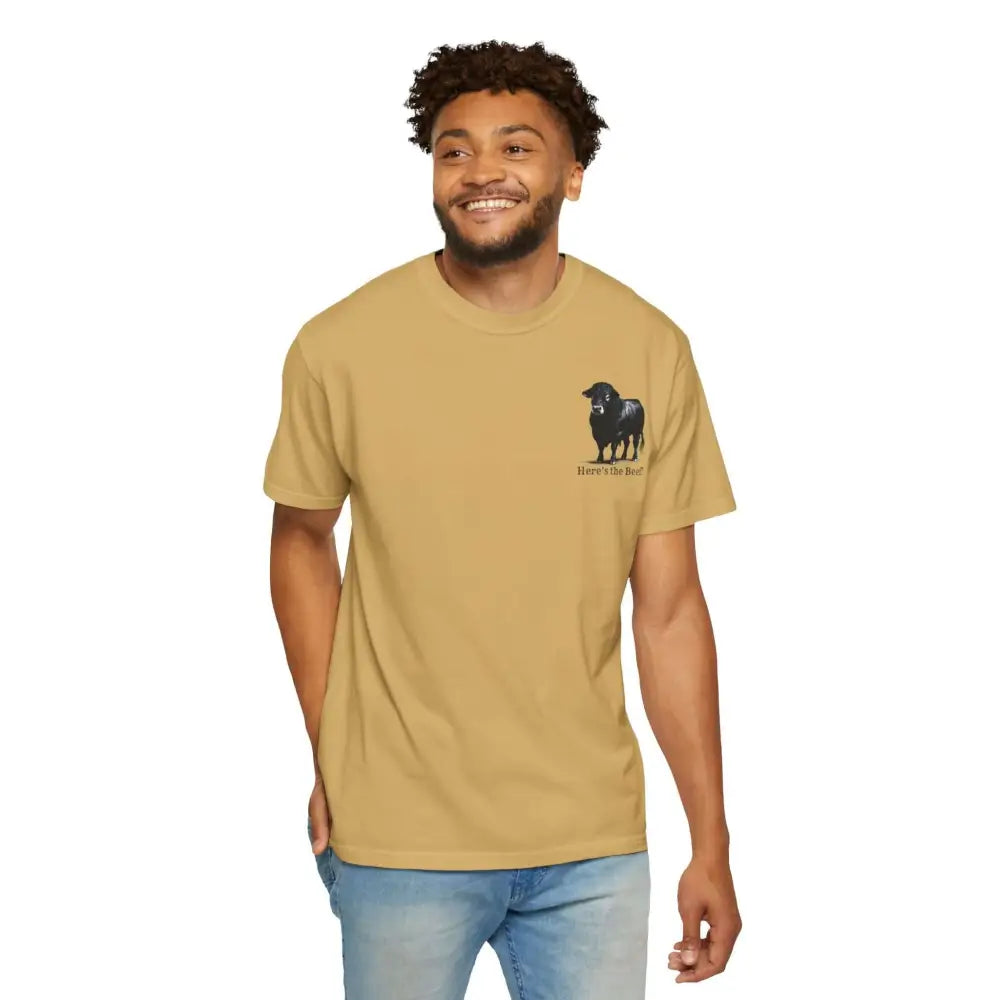 Black Angus Beef Lover Bull T-shirt Gift for Cowboys Farmers and Ranchers Gift for Him - T-Shirt