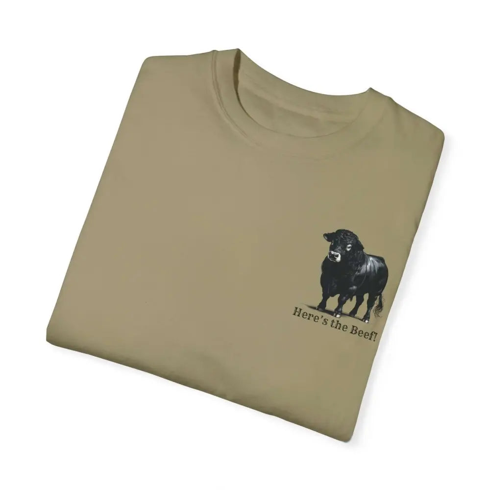 Black Angus Beef Lover Bull T-shirt Gift for Cowboys Farmers and Ranchers Gift for Him - T-Shirt