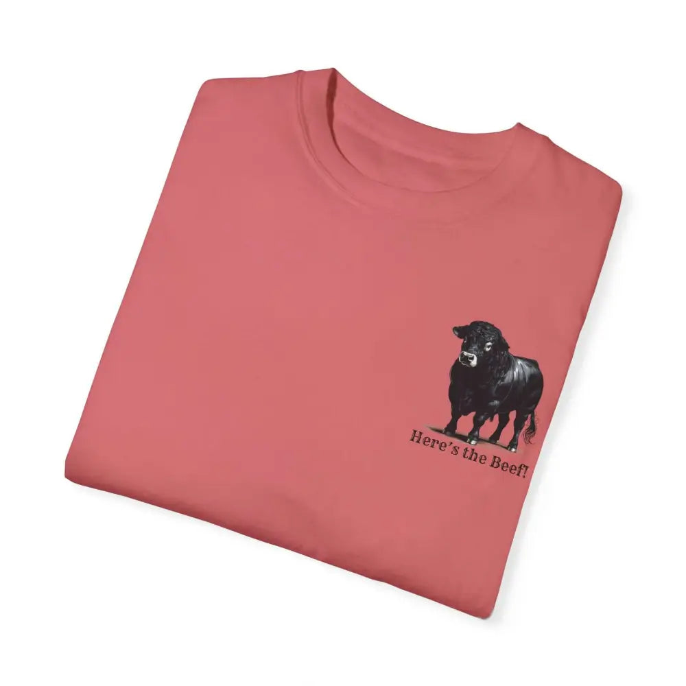 Black Angus Beef Lover Bull T-shirt Gift for Cowboys Farmers and Ranchers Gift for Him - T-Shirt