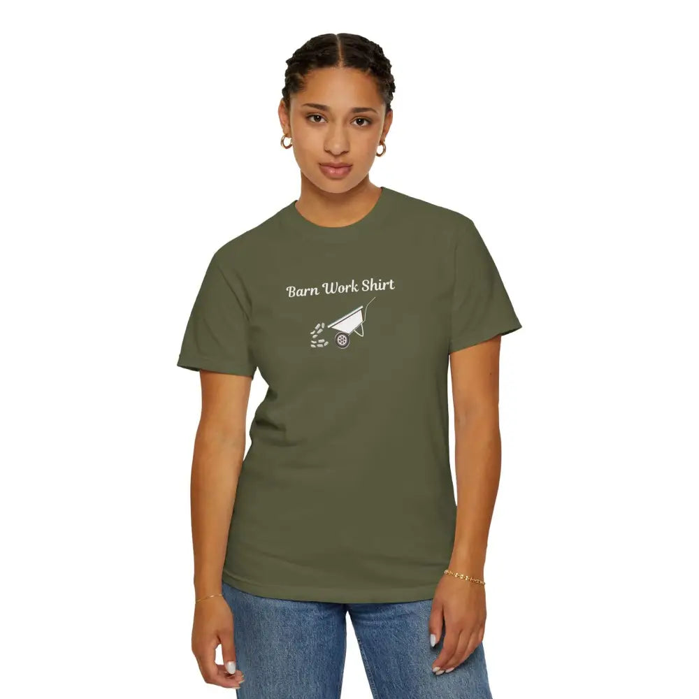 Classic Barn Work T-Shirt – Built for Grit and Comfort Barn Work Tee - T-Shirt