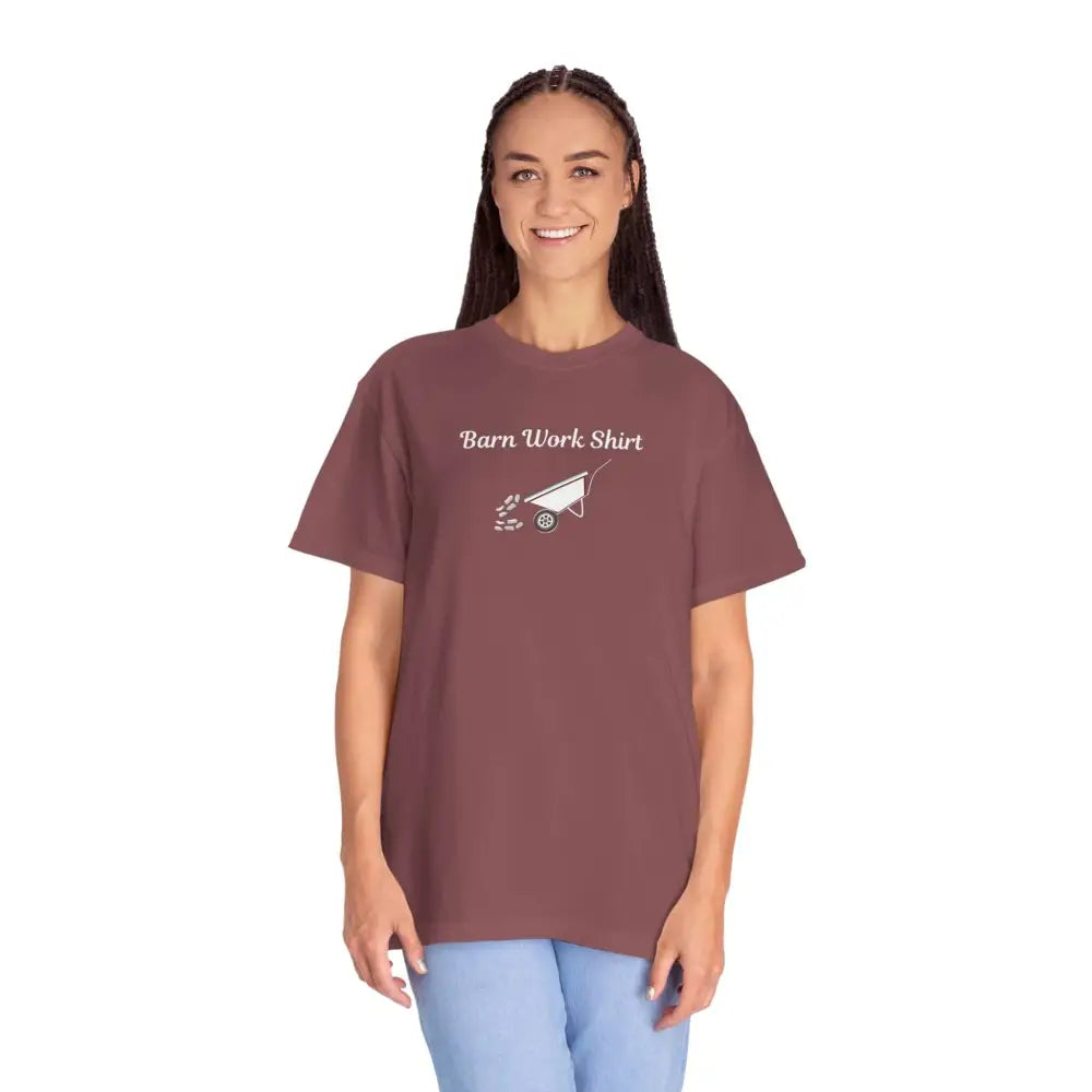 Classic Barn Work T-Shirt – Built for Grit and Comfort Barn Work Tee - T-Shirt