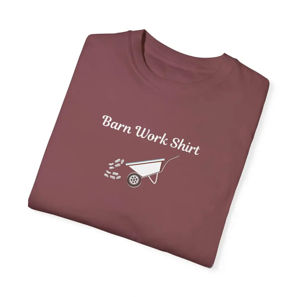 Classic Barn Work T-Shirt – Built for Grit and Comfort Barn Work Tee - T-Shirt